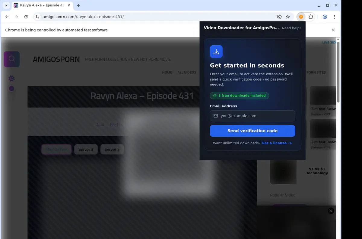 Amigosporn Video Downloader screenshot 4